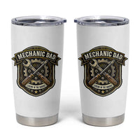 Mechanic Dad Legend In The Garage Tumbler Cup Funny Auto Repair Fathers Day Gift