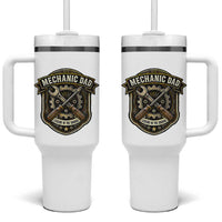 Mechanic Dad Legend In The Garage Tumbler With Handle Funny Auto Repair Fathers Day Gift