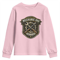 Mechanic Dad Legend In The Garage Youth Sweatshirt Funny Auto Repair Fathers Day Gift