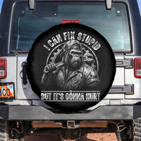 Funny Gorilla Mechanic Spare Tire Cover I Can Fix Stupid But Its Gonna Hurt