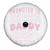 Promoted To Daddy 2026 New Girl Dad Spare Tire Cover First Time Fathers Day Gift