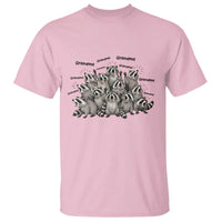 Funny Raccoon Grandma T Shirt Grandmother Chaos Trash Panda