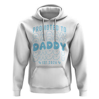 Promoted To Daddy 2026 New Boy Dad Hoodie First Time Fathers Day Gift