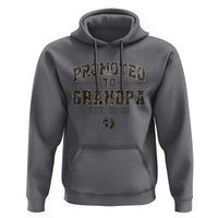 Promoted To Grandpa Est 2026 Hoodie Vintage Camo Grandpa Graphic