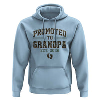 Promoted To Grandpa Est 2026 Hoodie Vintage Camo Grandpa Graphic