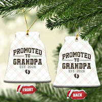 Promoted To Grandpa Est 2026 Ceramic Ornament Vintage Camo Grandpa Graphic