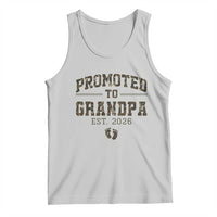 Promoted To Grandpa Est 2026 Tank Top Vintage Camo Grandpa Graphic