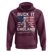 Funny 4th Of July George Washington Hoodie Suck It England