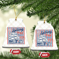 Spilling The Tea Since 1773 Ceramic Ornament Boston Tea Party USA History Humor