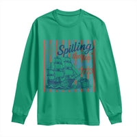 Spilling The Tea Since 1773 Long Sleeve Shirt Boston Tea Party USA History Humor
