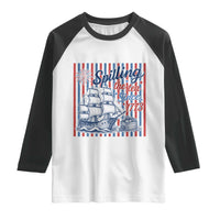Spilling The Tea Since 1773 Raglan Shirt Boston Tea Party USA History Humor
