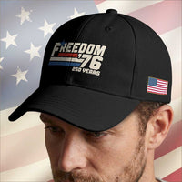 America Retro 250 Years Freedom USA 1776 2026 Baseball Cap