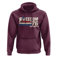 America Retro 250 Years Freedom USA 1776 2026 Hoodie