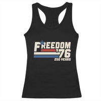 America Retro 250 Years Freedom USA 1776 2026 Racerback Tank Top