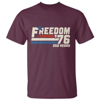 America Retro 250 Years Freedom USA 1776 2026 T Shirt