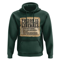 Vintage Prison Is Perfect For Liberals Hoodie Funny Political Graphic