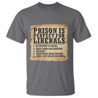 Vintage Prison Is Perfect For Liberals T Shirt Funny Political Graphic