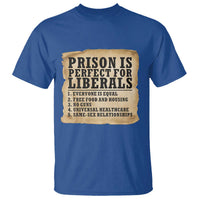 Vintage Prison Is Perfect For Liberals T Shirt Funny Political Graphic