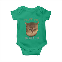 Cat Meme Baby Onesie Funny Fluff You You Fluffin Fluff Cat Lover - Wonder Print Shop