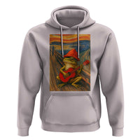 Funny Frog Hoodie Playing Guitar Van Gogh Starry Night Art Parody - Wonder Print Shop