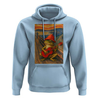 Funny Frog Hoodie Playing Guitar Van Gogh Starry Night Art Parody - Wonder Print Shop