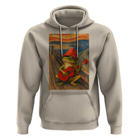 Funny Frog Hoodie Playing Guitar Van Gogh Starry Night Art Parody - Wonder Print Shop