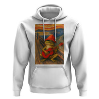 Funny Frog Hoodie Playing Guitar Van Gogh Starry Night Art Parody - Wonder Print Shop