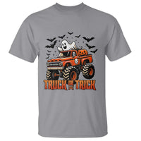 Truck Or Treat Ghost Racing T Shirt Funny Halloween Monster Truck Lover - Wonder Print Shop