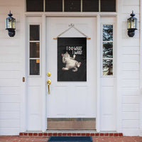 Funny Cat Garden Flag I Do What I Want - Wonder Print Shop