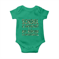 School Is Important But Hunting Is Importanter Baby Onesie Hunter Life Joke - Wonder Print Shop