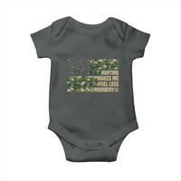 Hunter Life Joke Baby Onesie Hunting Makes Me Feel Less Murdery - Wonder Print Shop