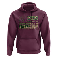 Hunter Life Joke Hoodie Hunting Makes Me Feel Less Murdery - Wonder Print Shop