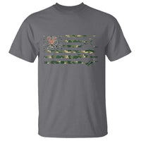 Hunting And Fishing Life T Shirt American Flag - Wonder Print Shop