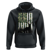Deer Hunting Hoodie American Flag Camo Gift - Wonder Print Shop
