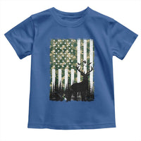 Deer Hunting Toddler T Shirt American Flag Camo Gift - Wonder Print Shop