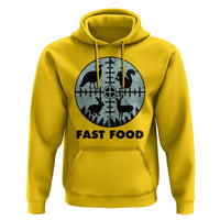 Funny Hunter Joke Hoodie Hunting Fast Food Animals - Wonder Print Shop