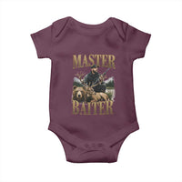 Hunting Lovers Dad Gift Baby Onesie Master Baiter - Wonder Print Shop