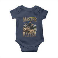 Hunting Lovers Dad Gift Baby Onesie Master Baiter - Wonder Print Shop