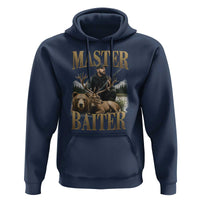 Hunting Lovers Dad Gift Hoodie Master Baiter - Wonder Print Shop