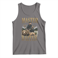 Hunting Lovers Dad Gift Tank Top Master Baiter - Wonder Print Shop