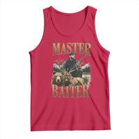 Hunting Lovers Dad Gift Tank Top Master Baiter - Wonder Print Shop