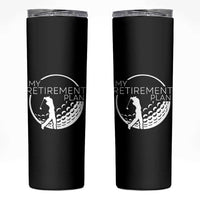 Funny Retirement Golf Skinny Tumbler Saying Golfing Gift - Wonder Print Shop
