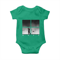 Gift For Sports Lover Baby Onesie Retro Golf Silhouette Art - Wonder Print Shop