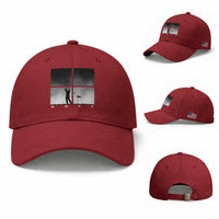 Gift For Sports Lover Baseball Cap Retro Golf Silhouette Art