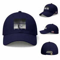 Gift For Sports Lover Baseball Cap Retro Golf Silhouette Art