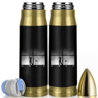 Gift For Sports Lover Bullet Tumbler Retro Golf Silhouette Art - Wonder Print Shop