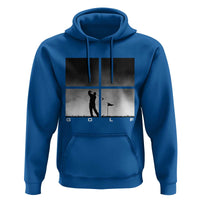 Gift For Sports Lover Hoodie Retro Golf Silhouette Art - Wonder Print Shop
