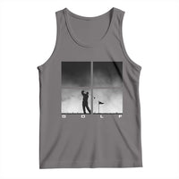 Gift For Sports Lover Tank Top Retro Golf Silhouette Art - Wonder Print Shop