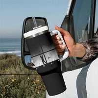 Gift For Sports Lover Tumbler With Handle Retro Golf Silhouette Art - Wonder Print Shop