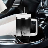 Gift For Sports Lover Tumbler With Handle Retro Golf Silhouette Art - Wonder Print Shop